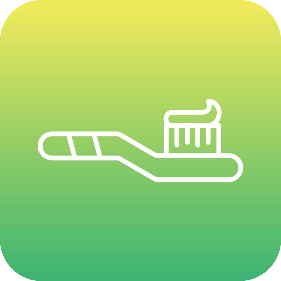 Toothbrush Vector Icon