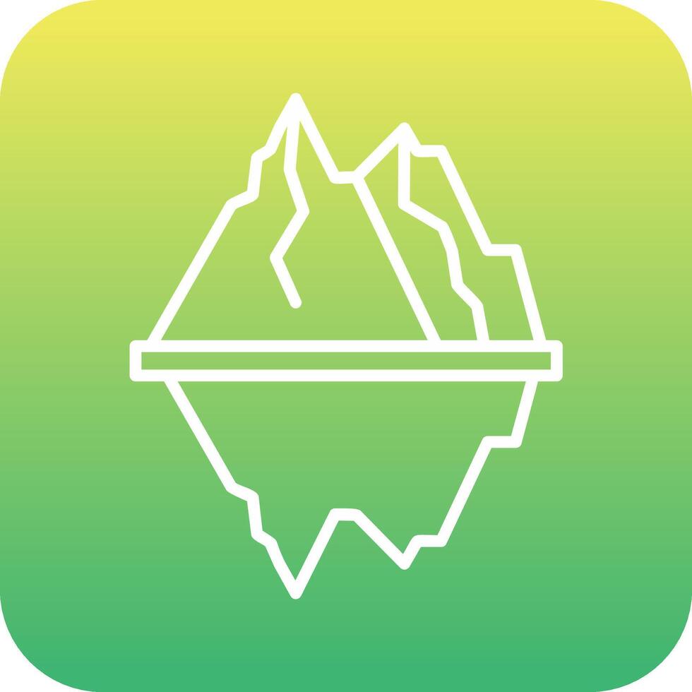 Iceberg Vector Icon