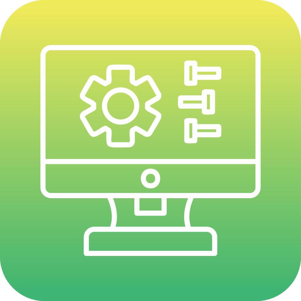 icono de vector de configuración