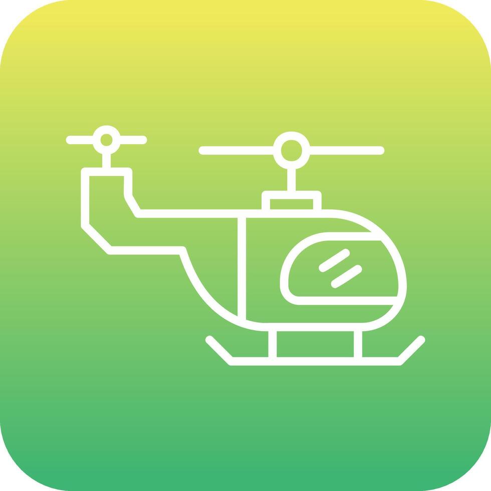 Helicopter Vector Icon