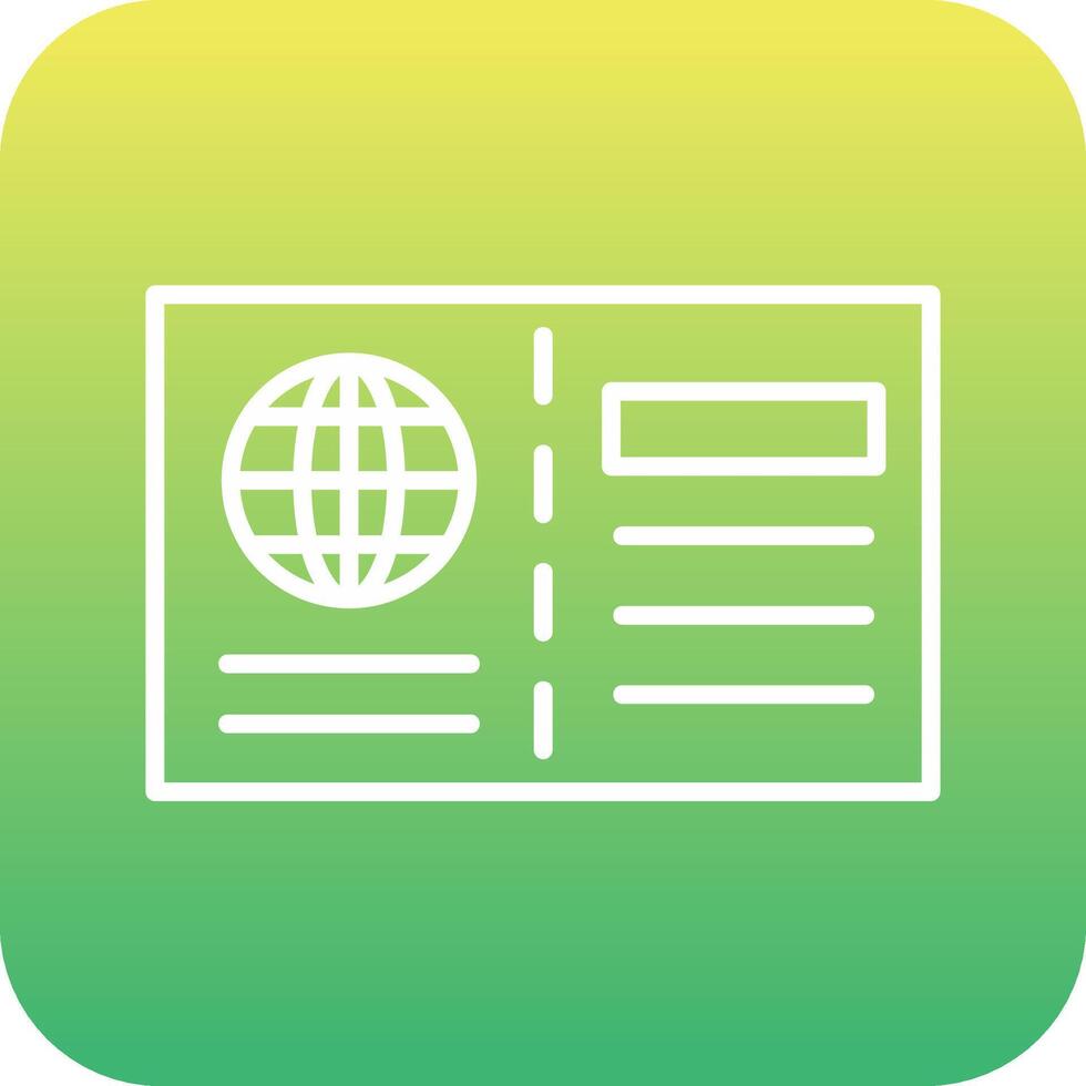Postcard Vector Icon