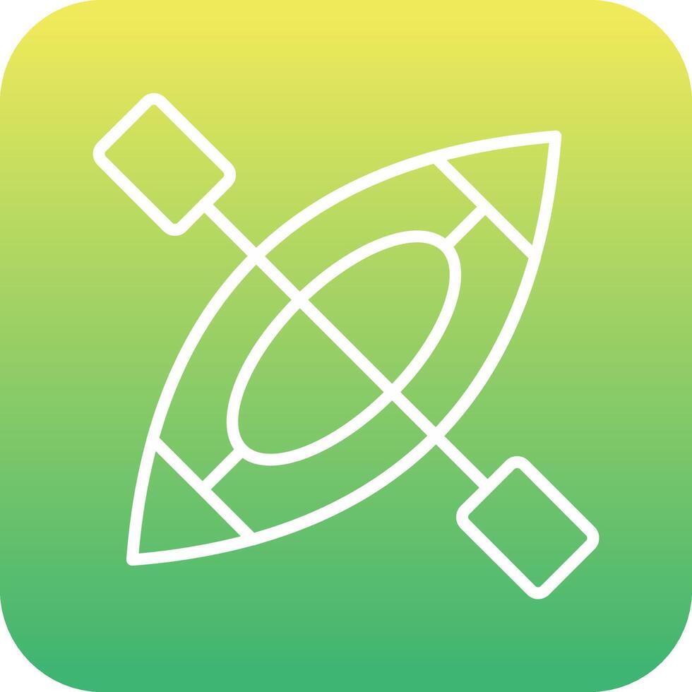Kayak Vector Icon