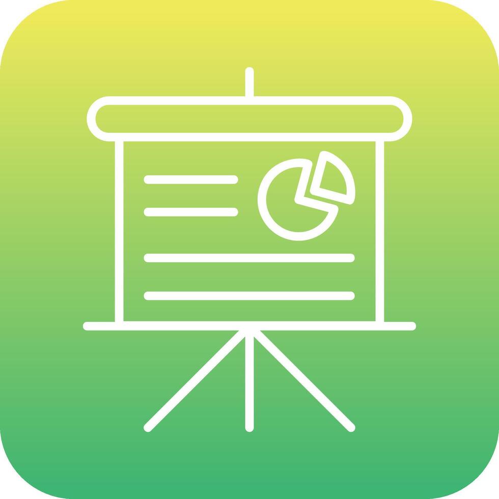 Pie Chart Vector Icon