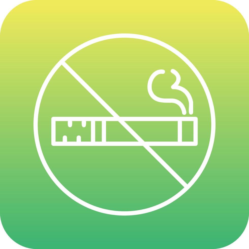 No Smoking Vector Icon