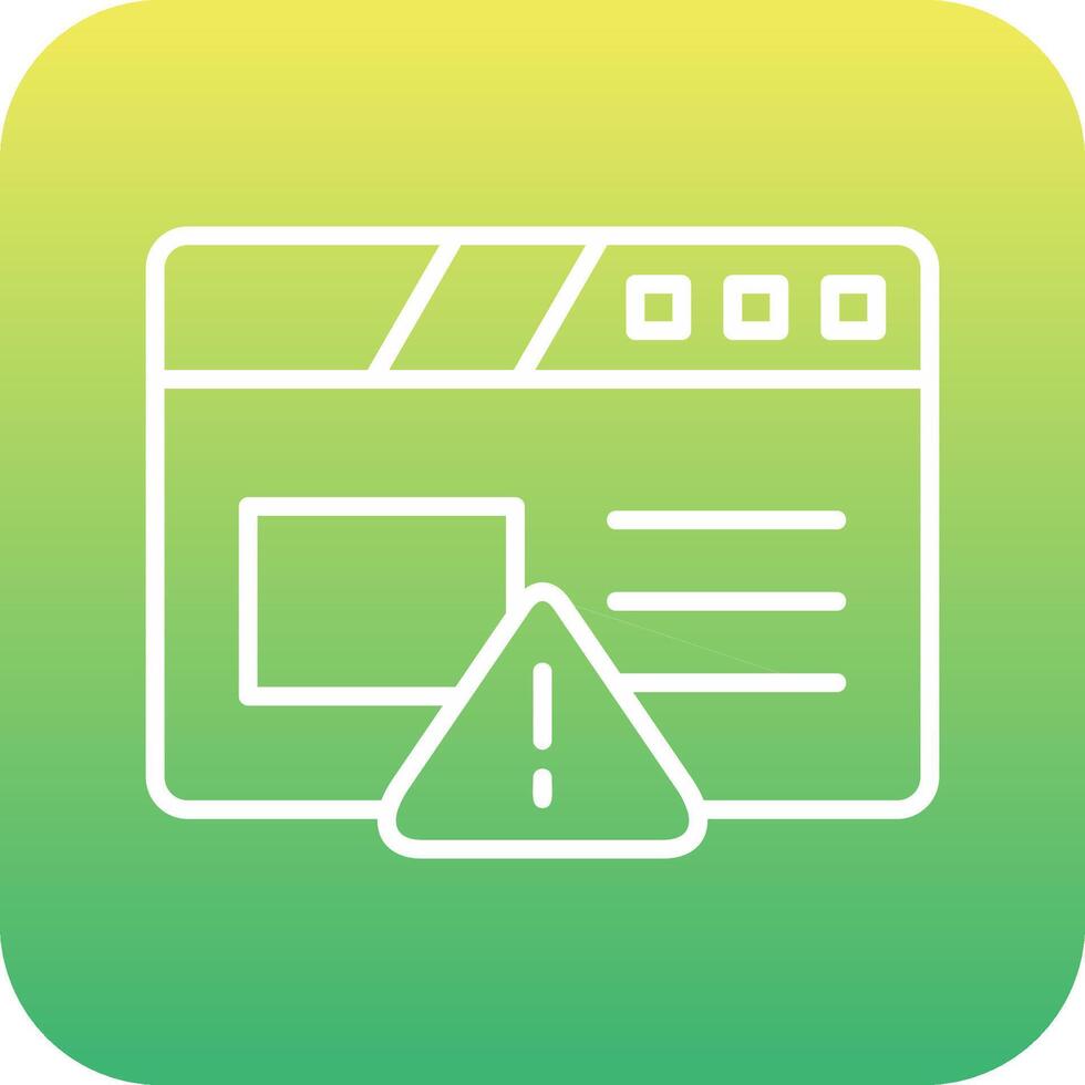 Webpage Vector Icon