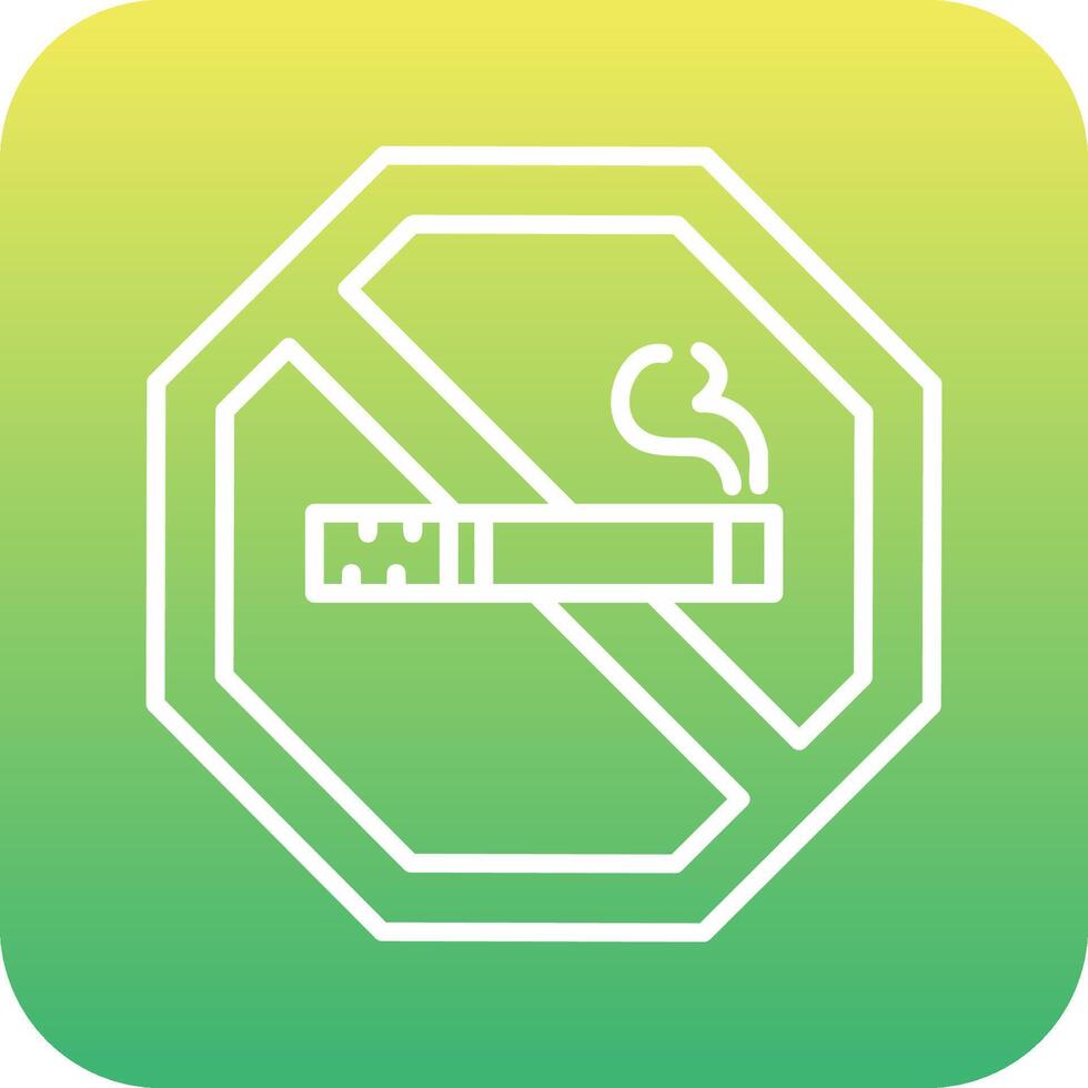 No Smoking Vector Icon