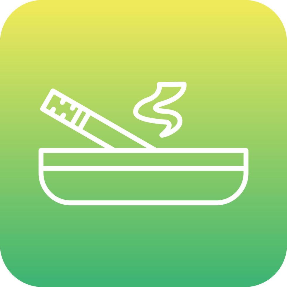 Ashtray Vector Icon