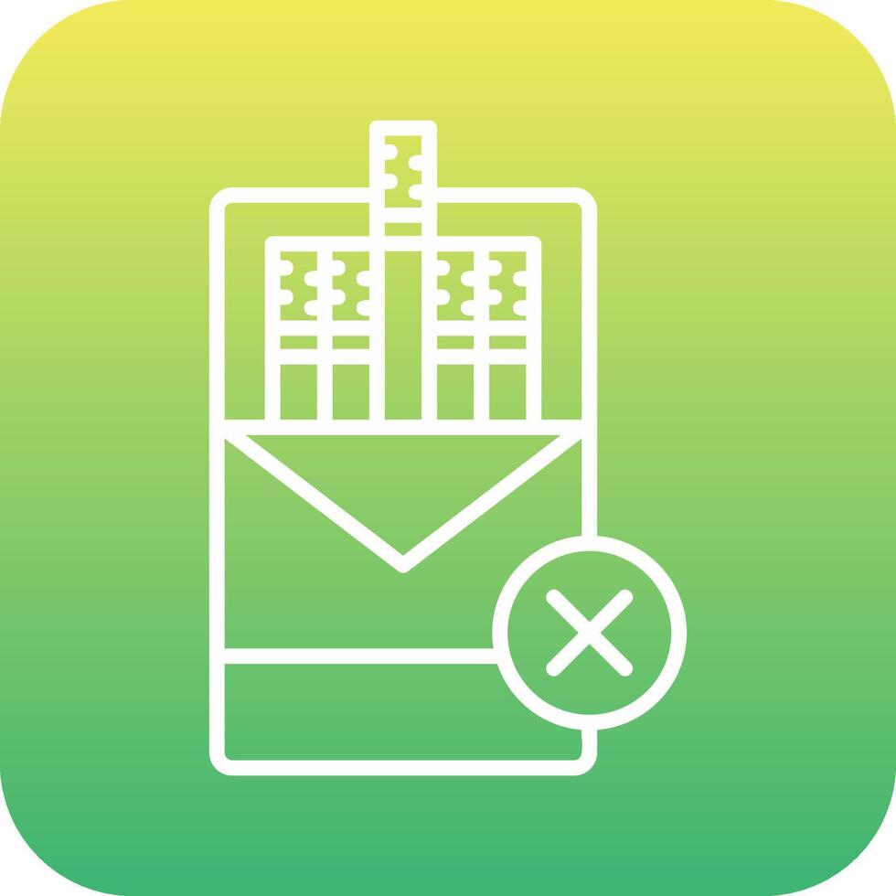 No Smoking Vector Icon