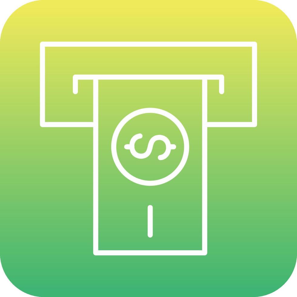 Withdraw Money Vector Icon