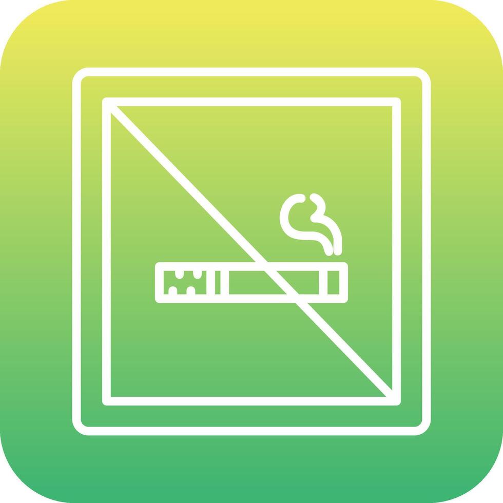 No Smoking Vector Icon