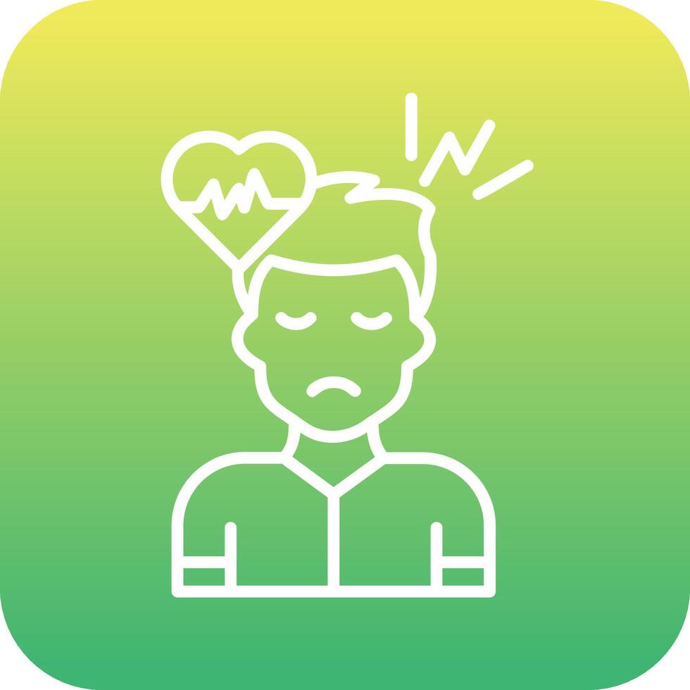 Tachycardia Vector Icon