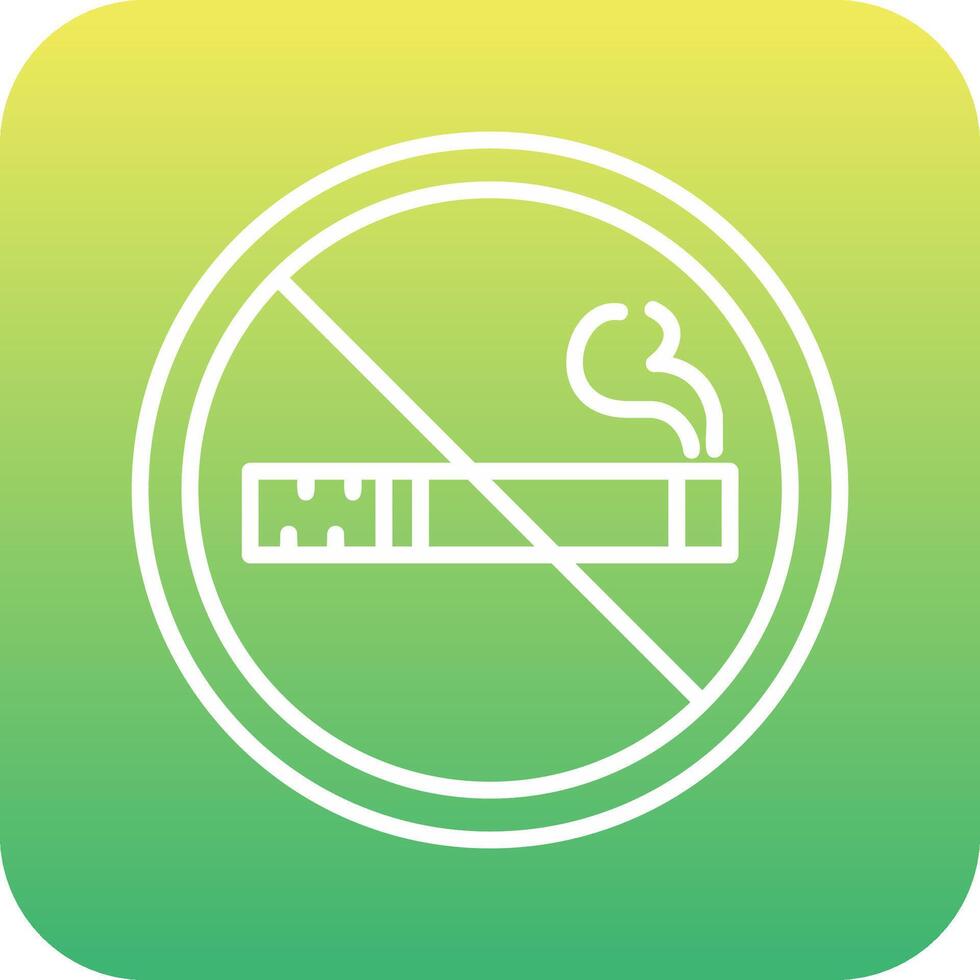 No Smoking Vector Icon
