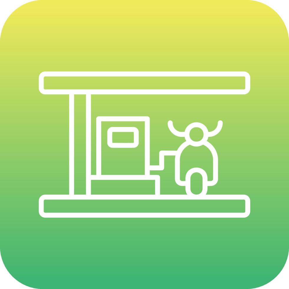 Gas Station Vector Icon