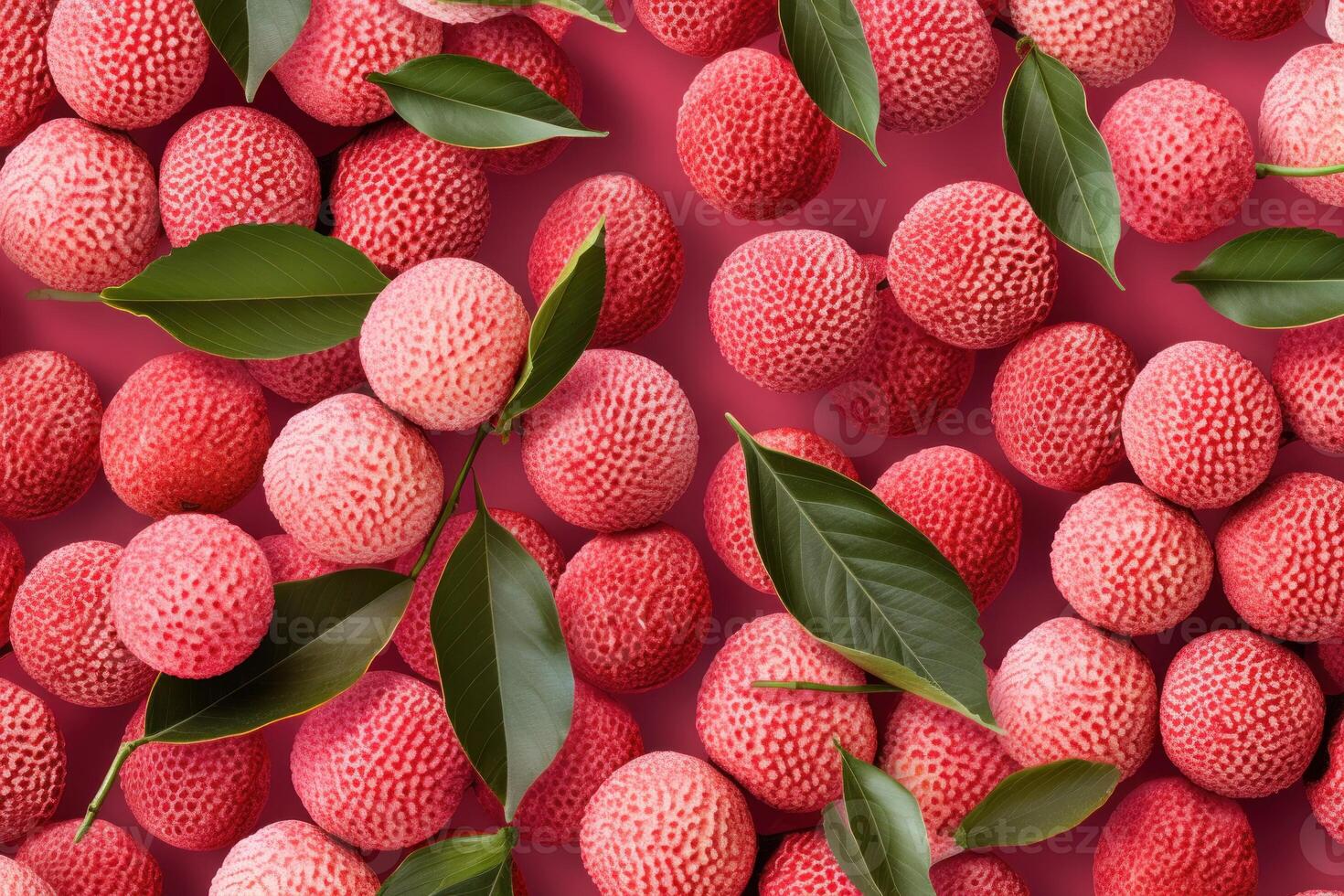 ai generado vibrante lychee Fruta antecedentes. generar ai foto