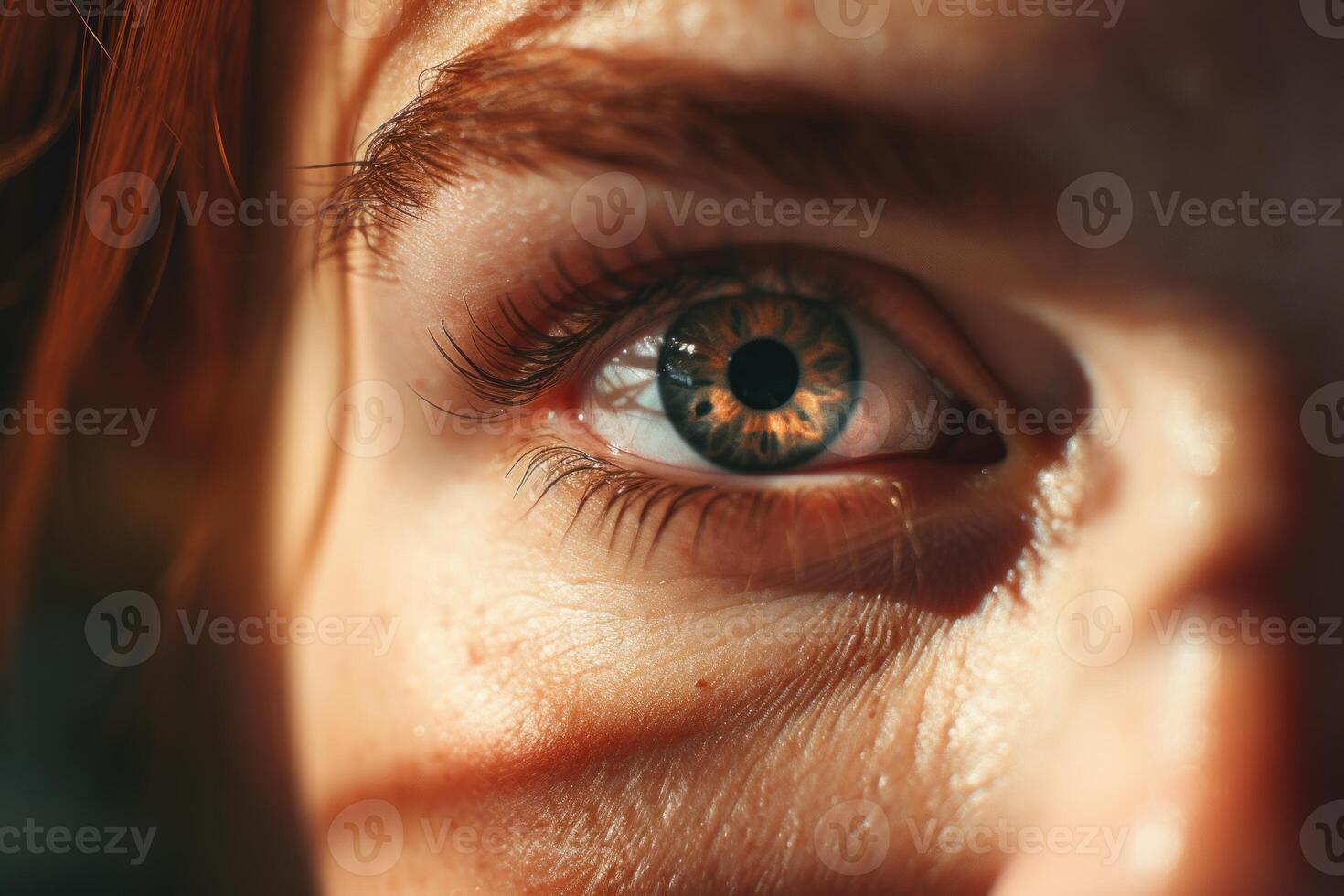 AI generated Person looking camera. Generate Ai photo