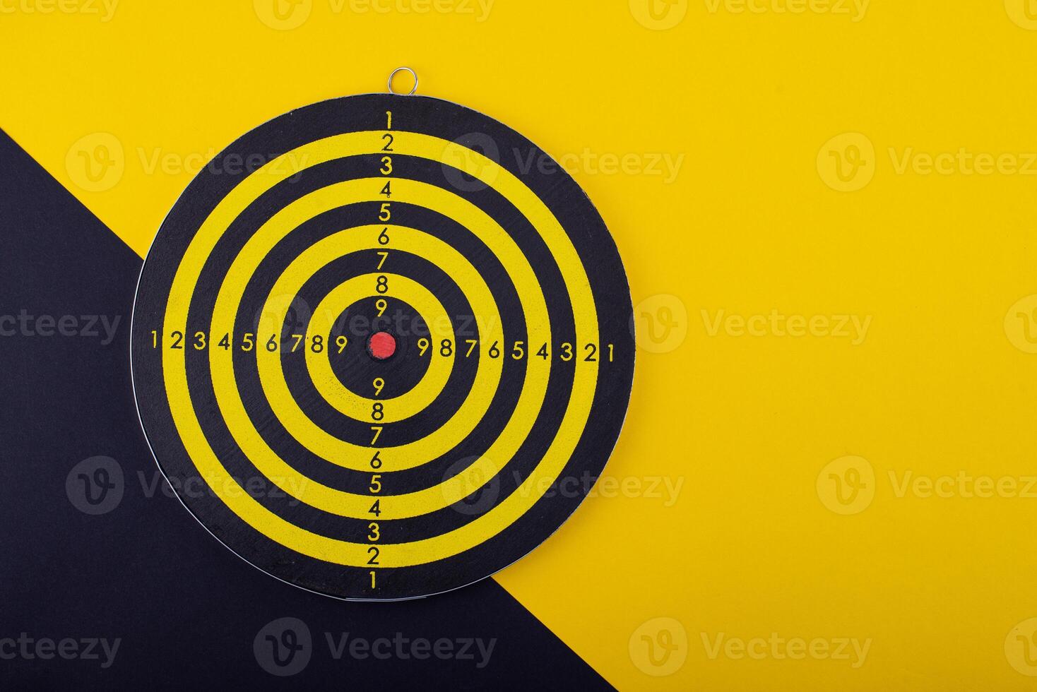 Target and goal concept with darts and arrows photo