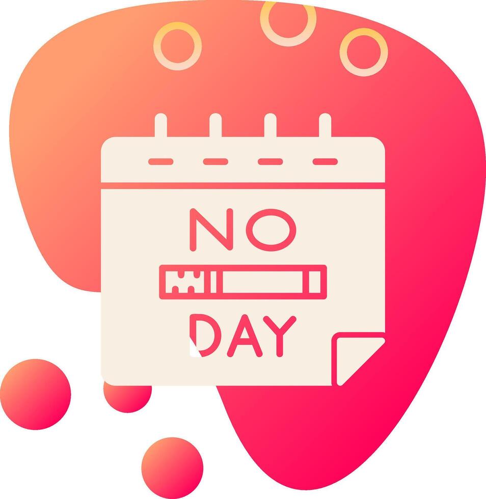 No Tobacco Day Vector Icon