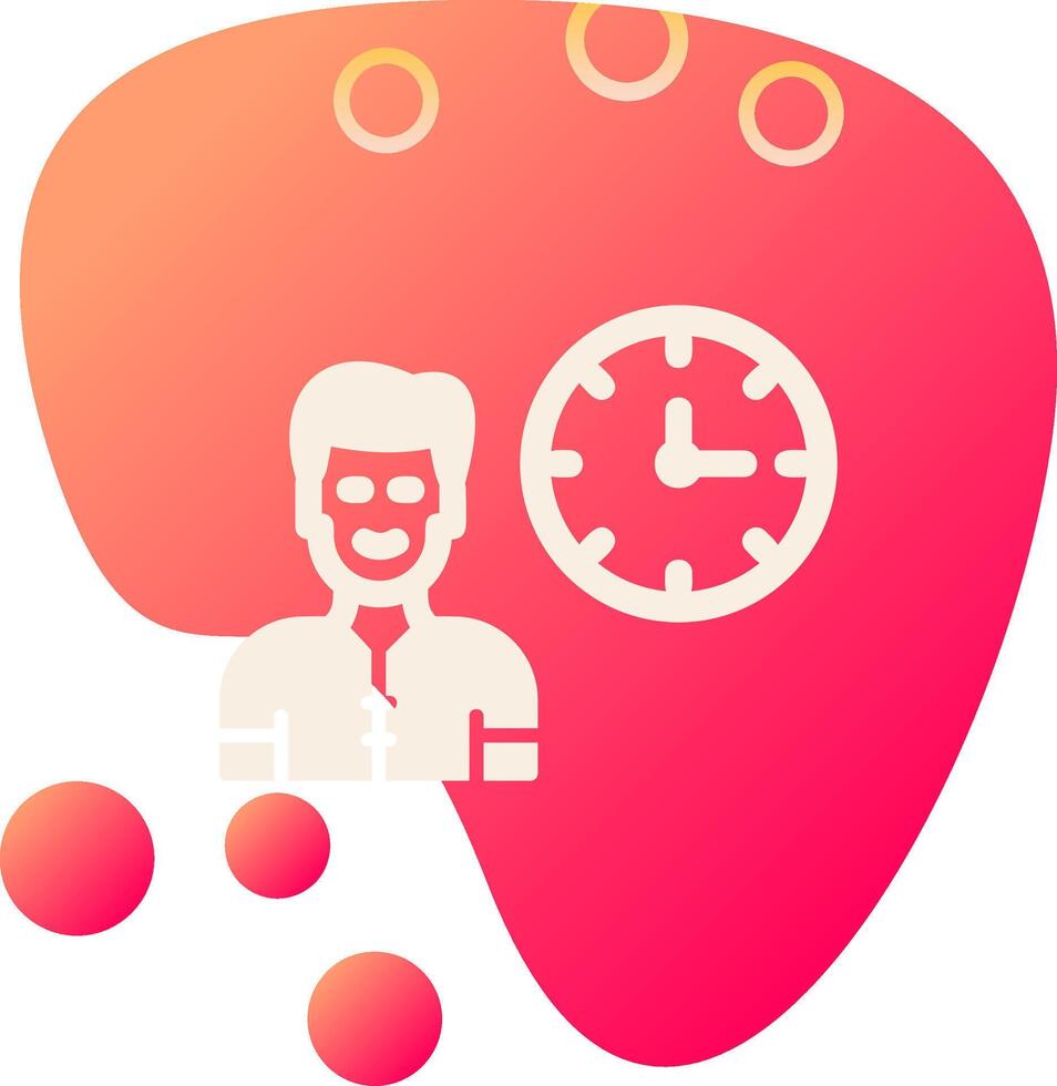 Work Time Vector Icon