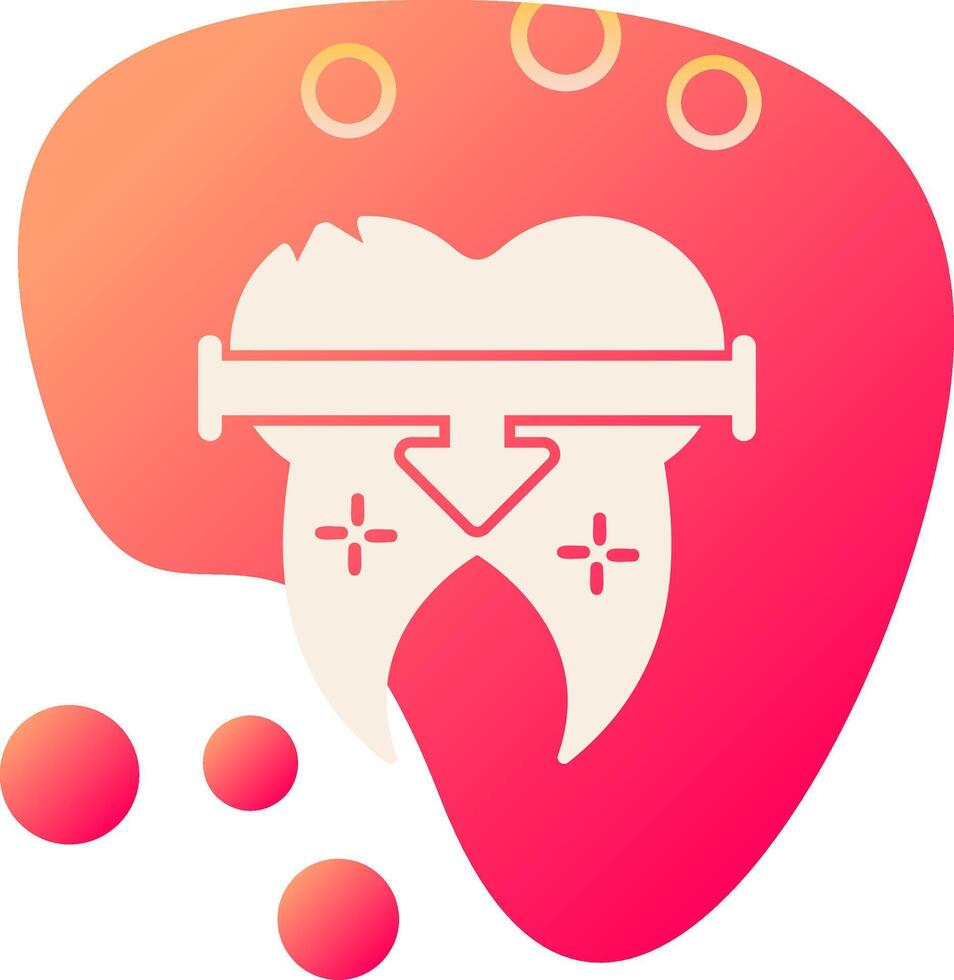 dental vector icono