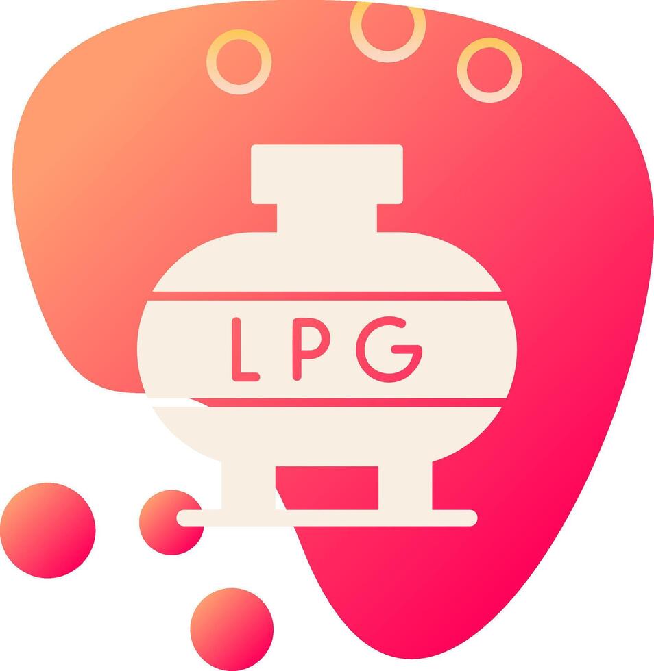 Liquefied Petroleum Gas Vector Icon