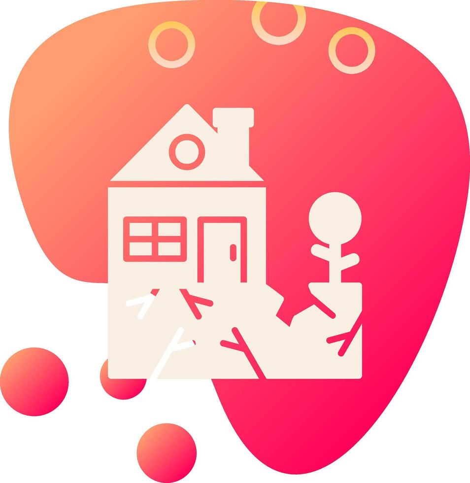 Earthquake Vector Icon