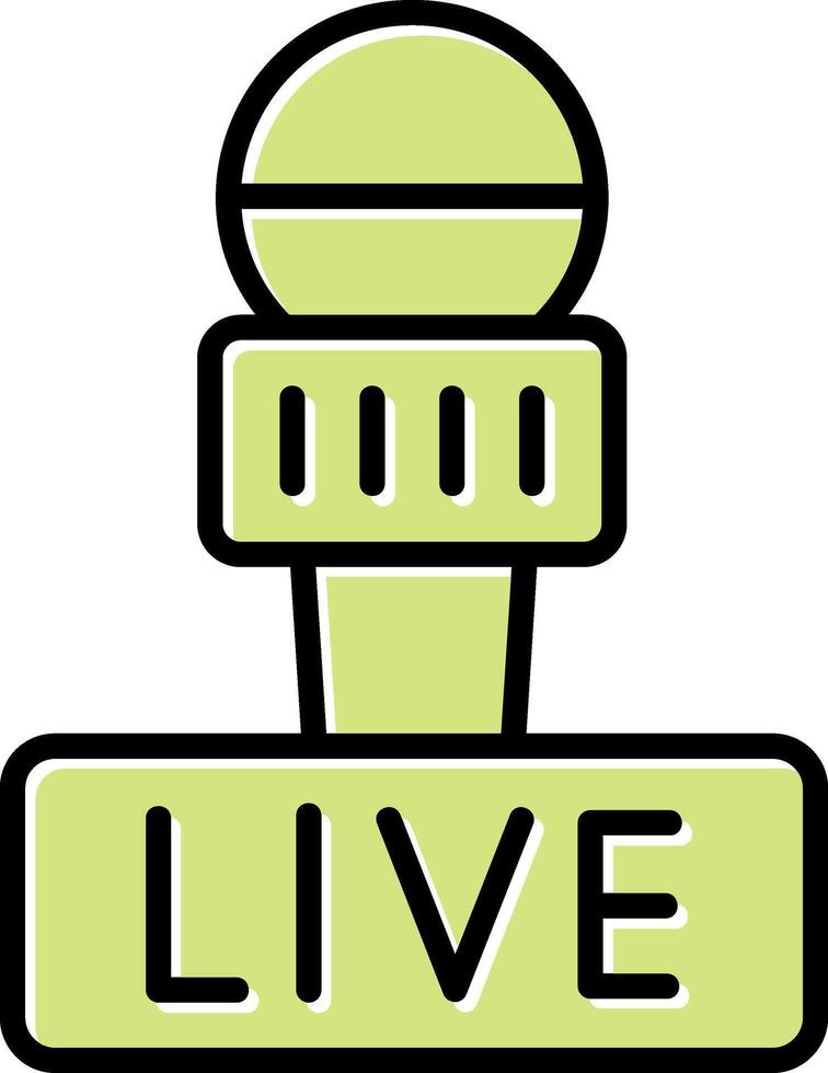 Live Vector Icon