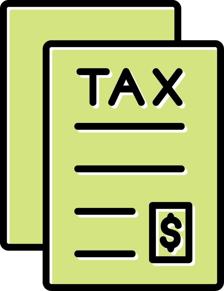 Tax File Vector Icon