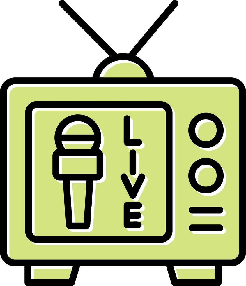 Live Vector Icon