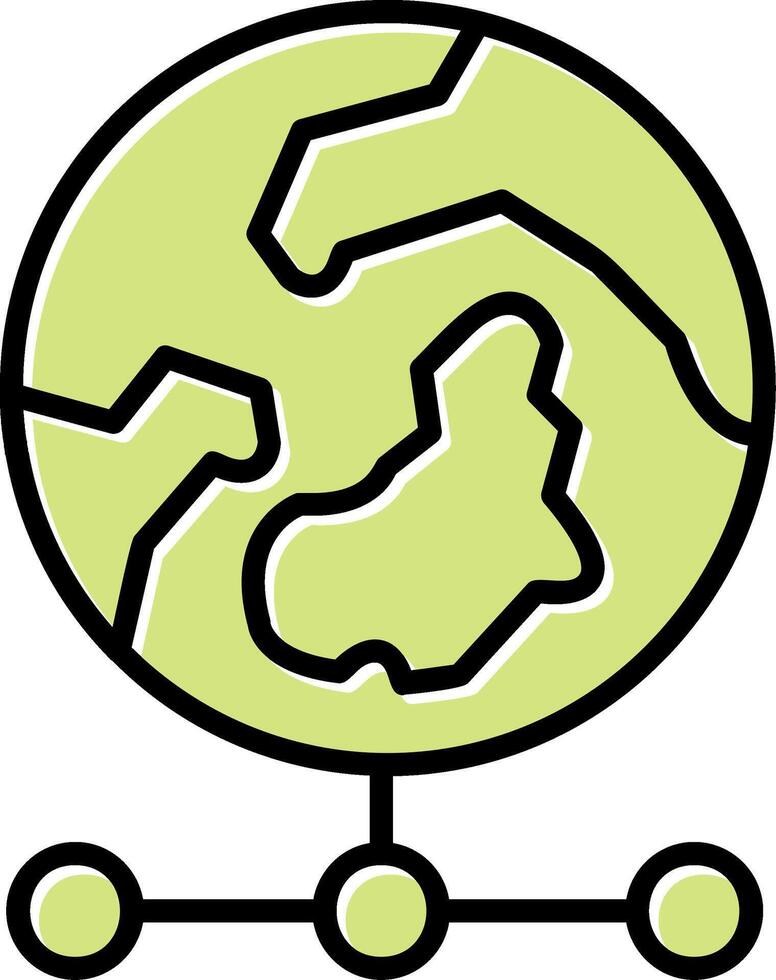 World Grid Vector Icon