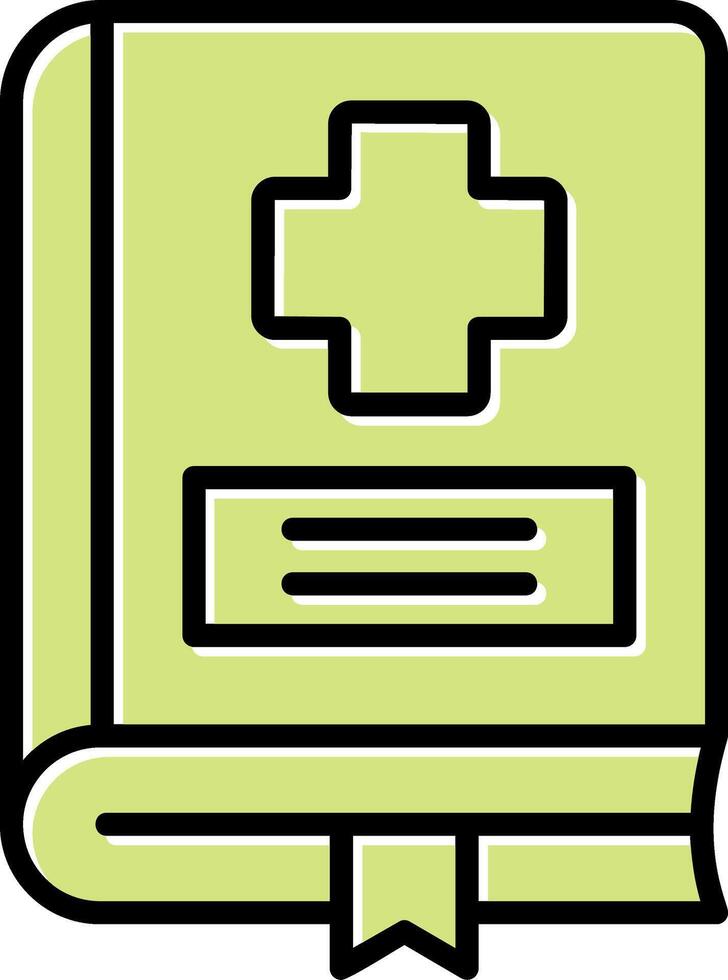 Medical Book Vector Icon