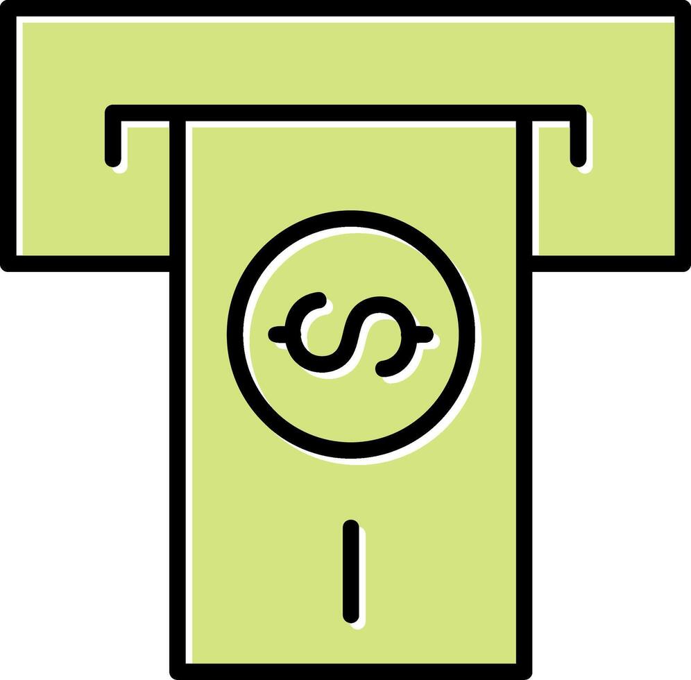Withdraw Money Vector Icon