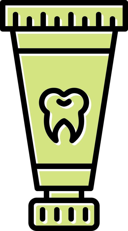 Toothpaste Vector Icon