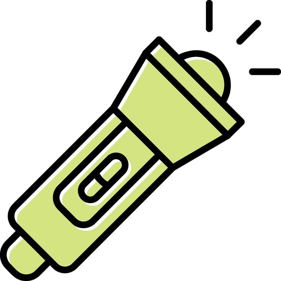 Flashlight Vector Icon