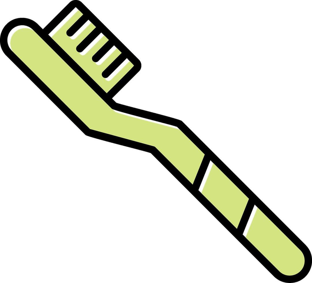 Toothbrush Vector Icon