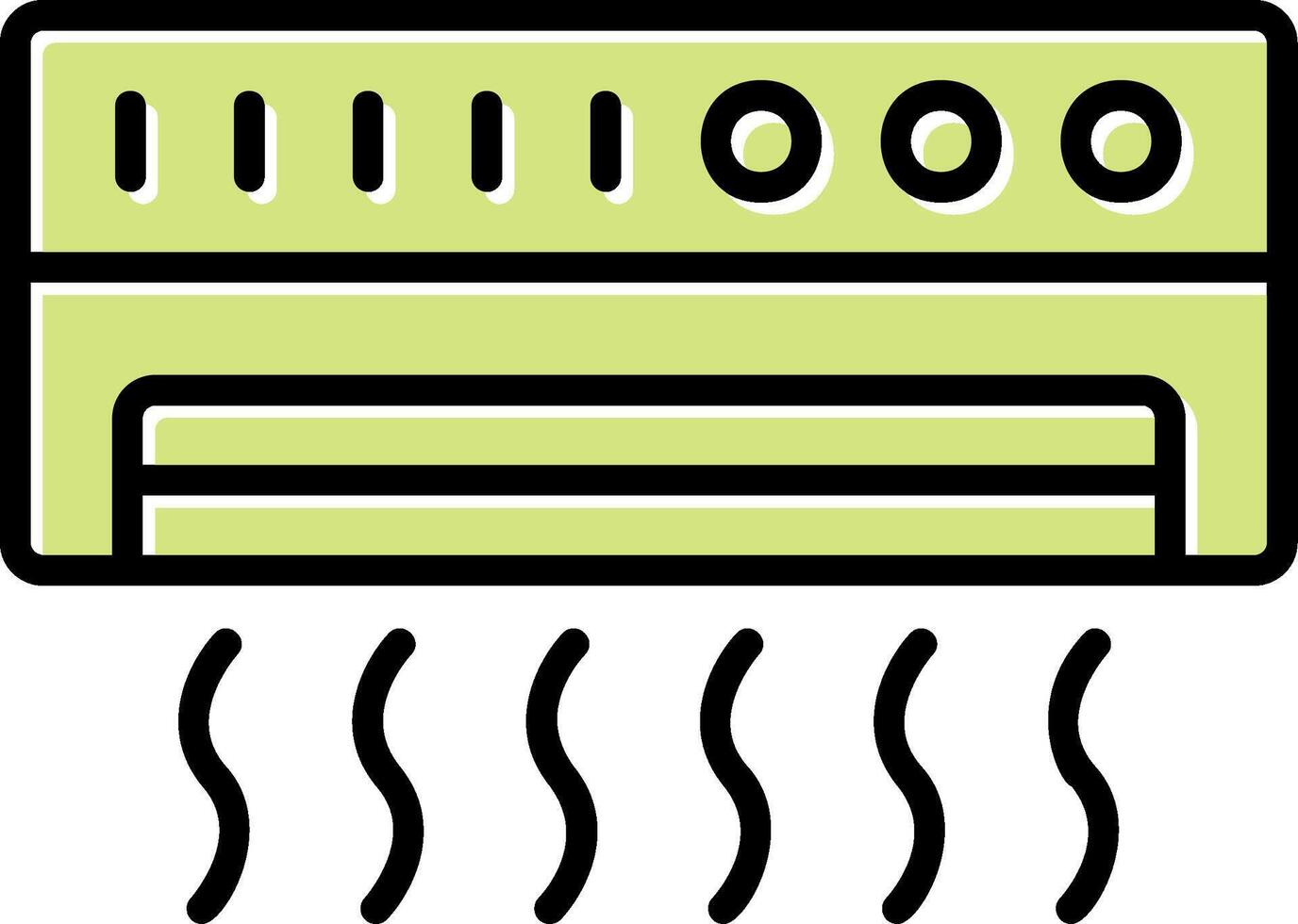 climatización vector icono