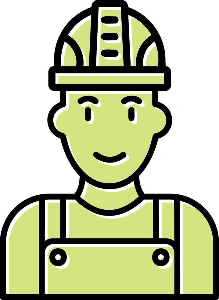 Factory Worker Vector Icon