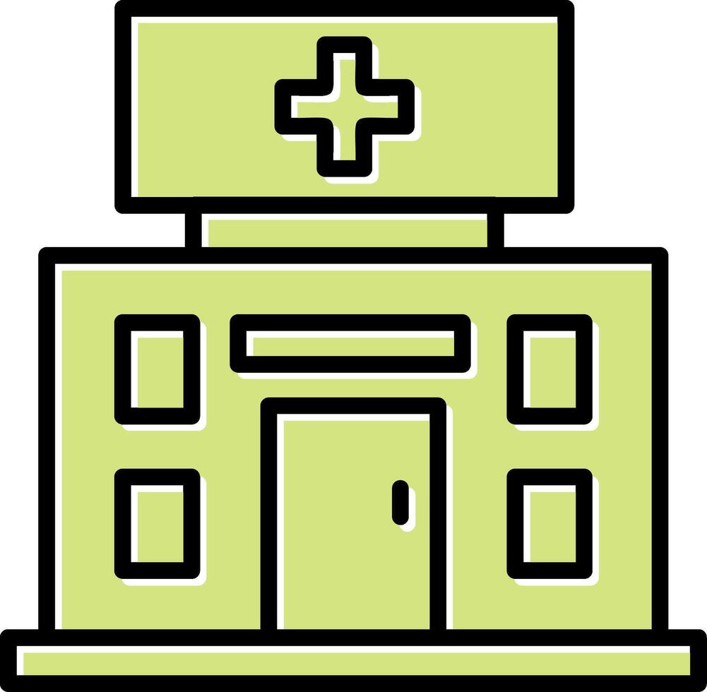 Clinic Vector Icon