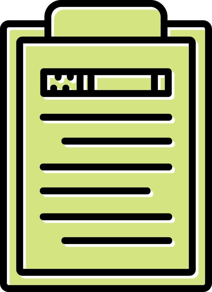 Clipboard Vector Icon