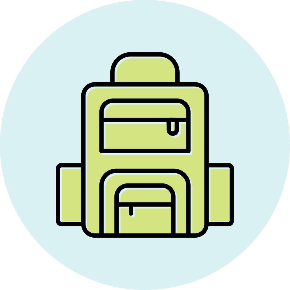 Backpack Vector Icon