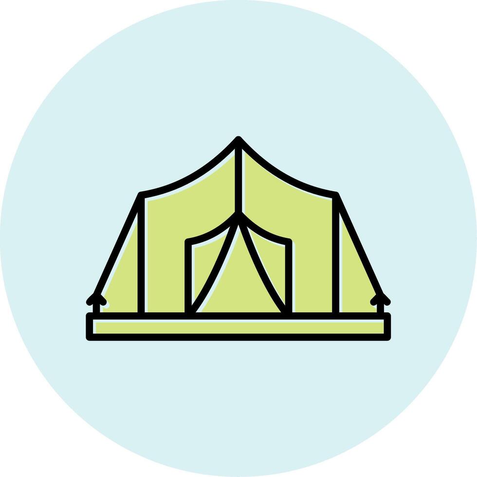 Tent Vector Icon