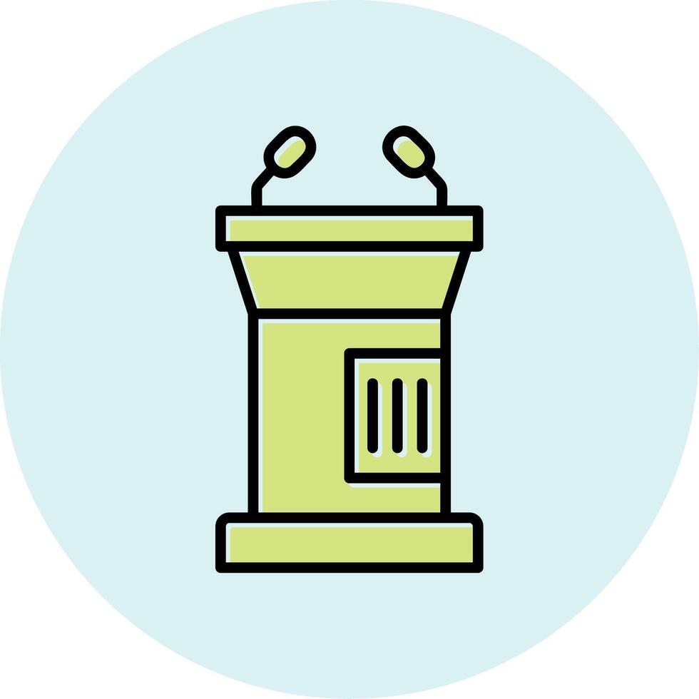 Lectern Vector Icon