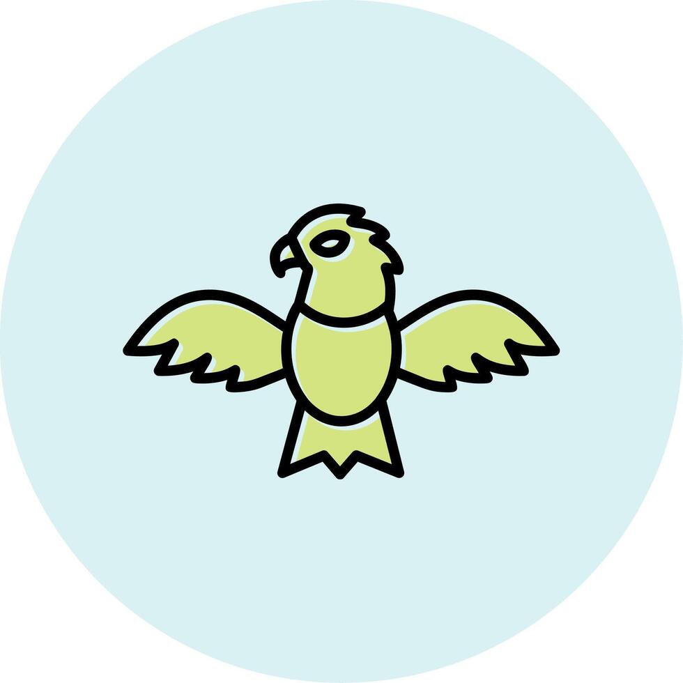 icono de vector de águila