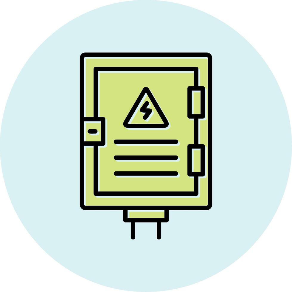 Electrical Panel Vector Icon