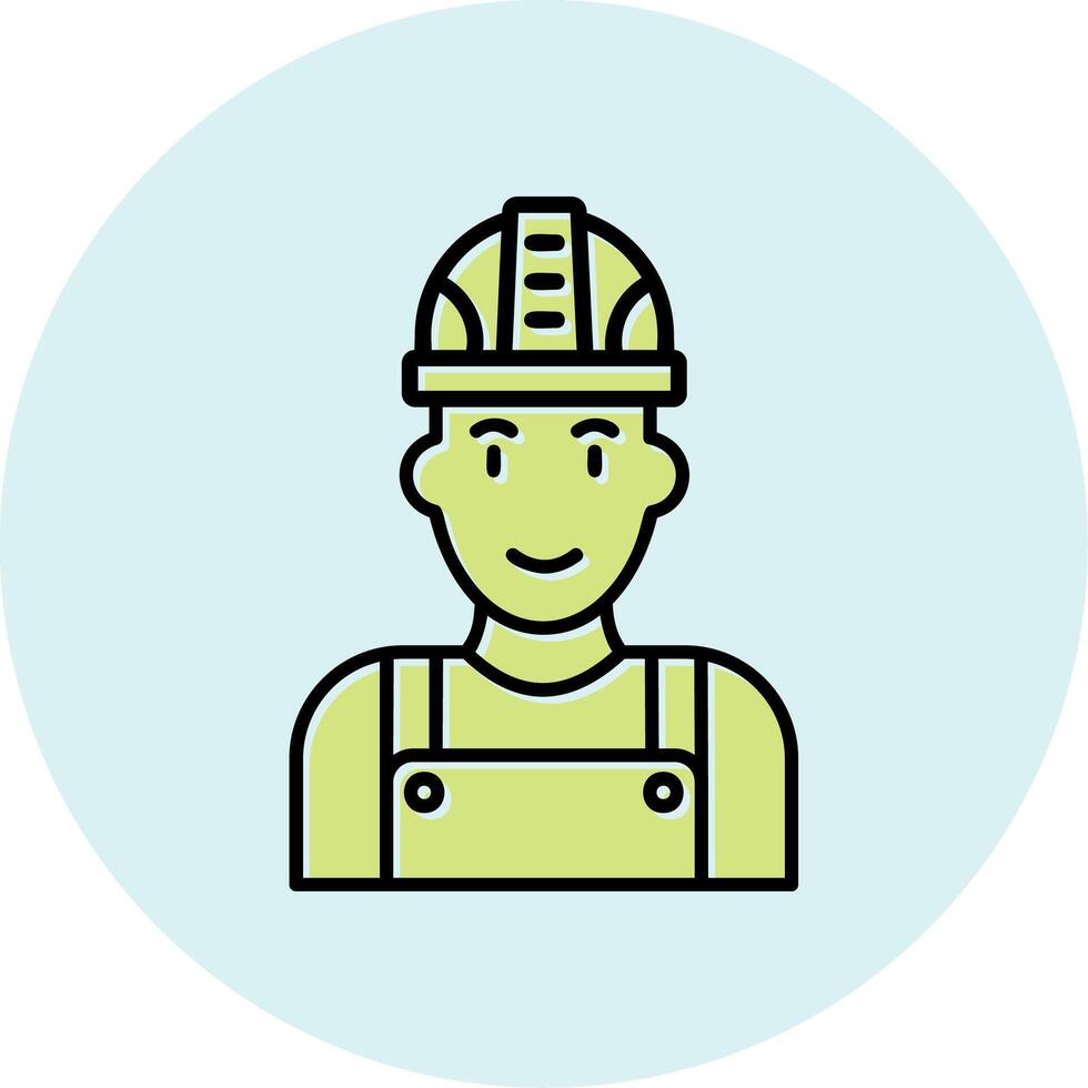 Factory Worker Vector Icon