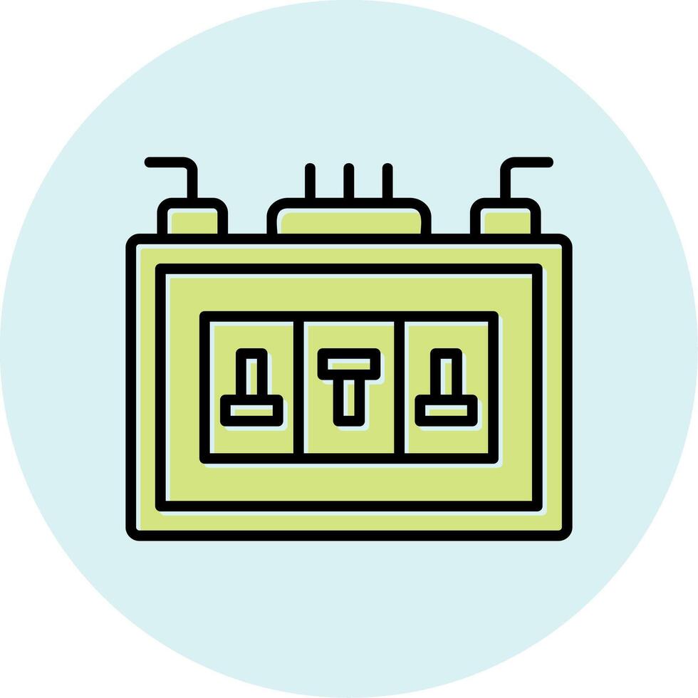 Fuse Box Vector Icon