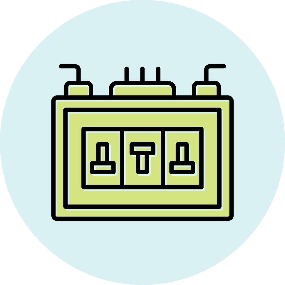 Fuse Box Vector Icon