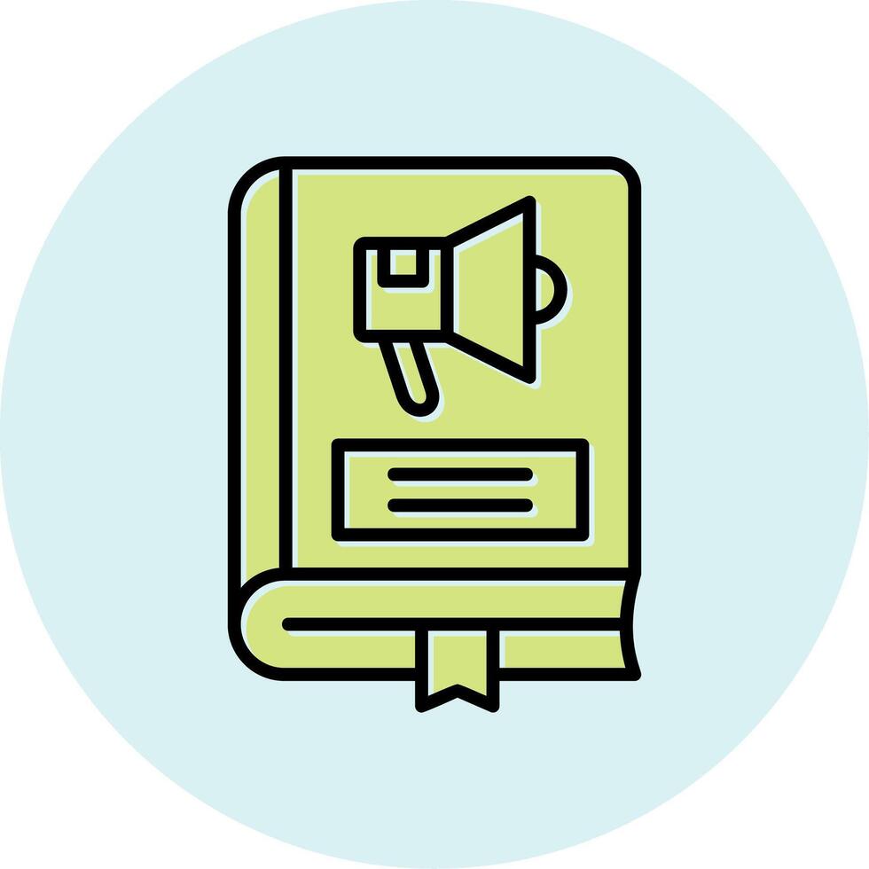 Book Marketing Vector Icon