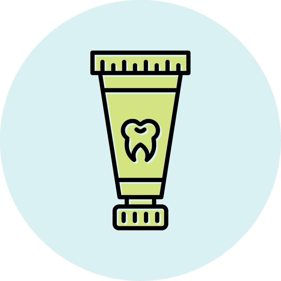 Toothpaste Vector Icon