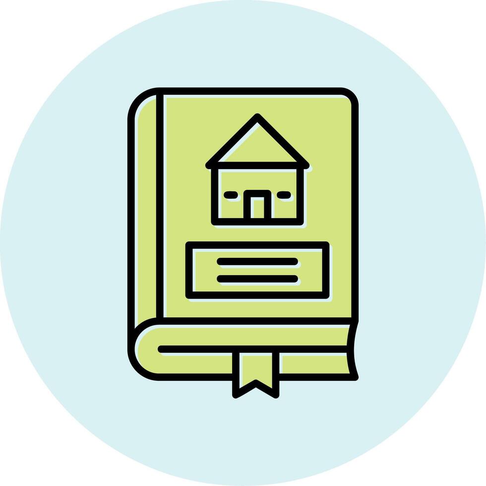 Architecture Book Vector Icon