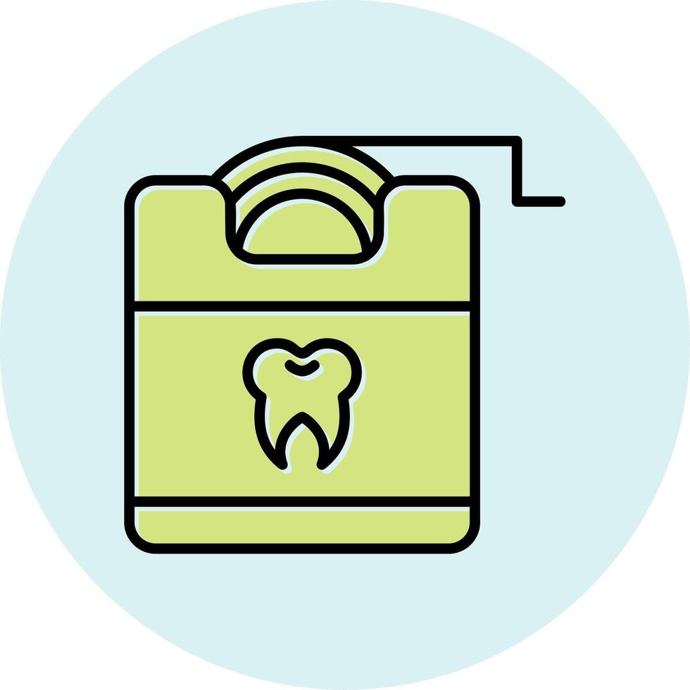 Dental Floss Vector Icon